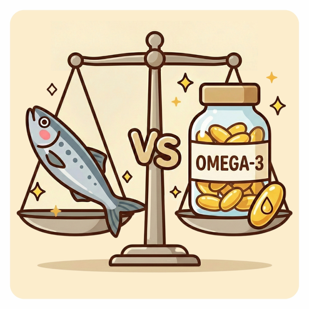 >魚を食べるコストや手間とオメガ3サプリメントを徹底比較