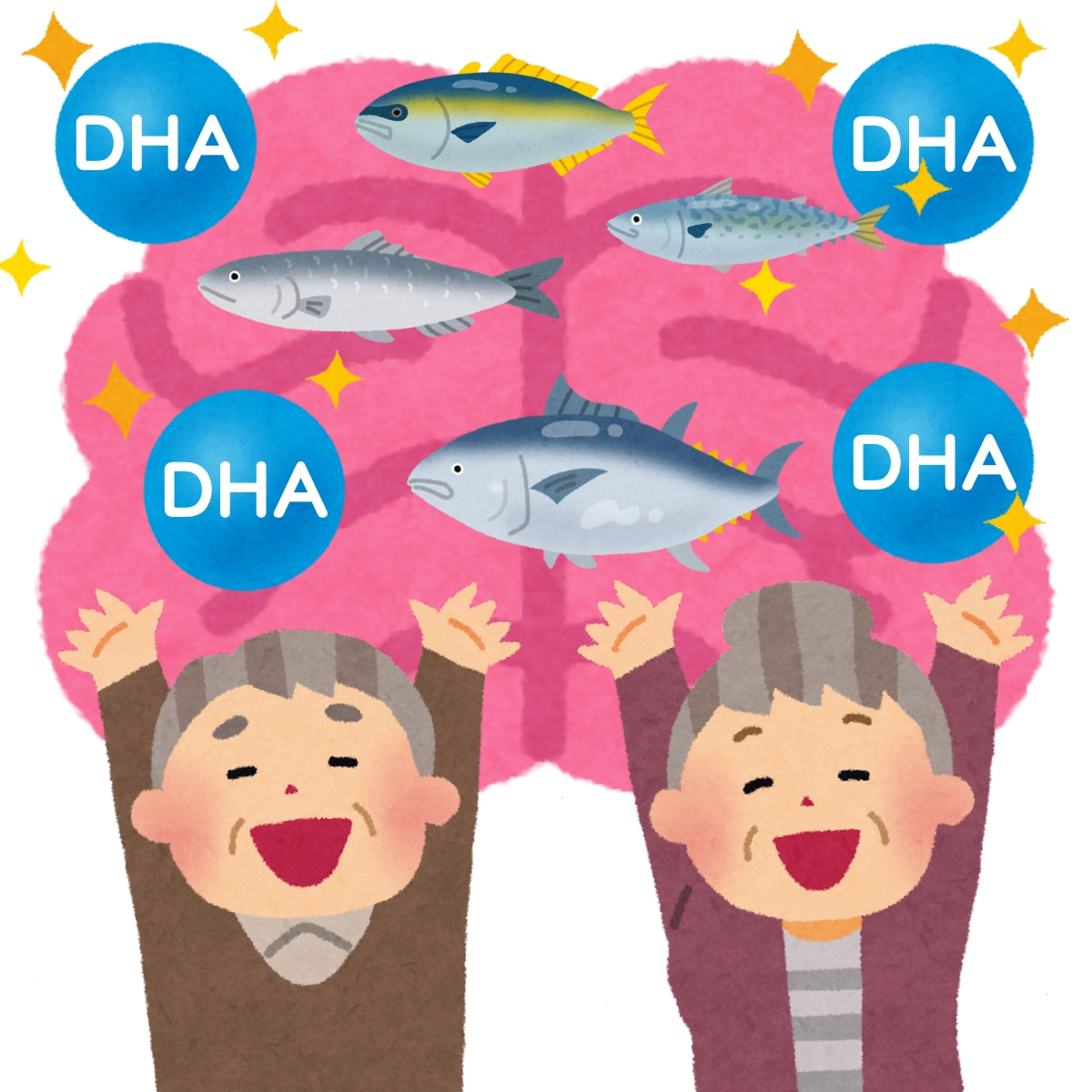 DHAの認知症に対する予防効果