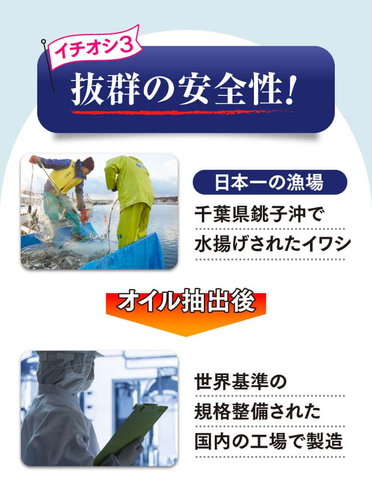 抜群の安全性！